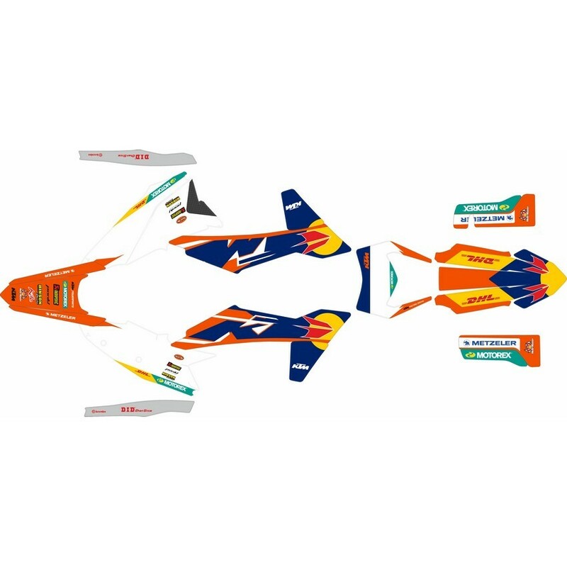 Kit Completo Adesivi KTM EXC/EXC-F 24-25 Factory