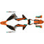 Kit Completo Adesivi KTM EXC/EXC-F 24-25 Factory